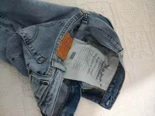 Pantalón vaquero Levis azul Skinny Taper W29 L32