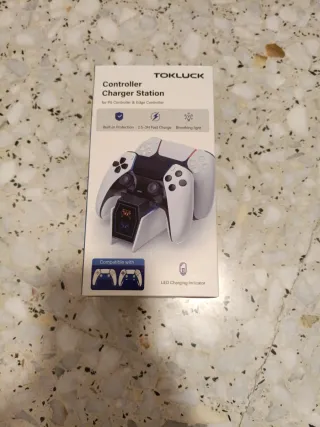 Base Carga Mandos PS5 TOKLUCK