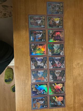 Colección Cartas Fútbol Firmadas Megacraks