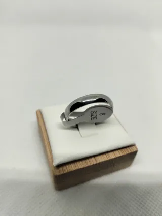 Anillo Acero Inoxidable 4mm