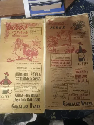Carteles Toros Jerez 1973