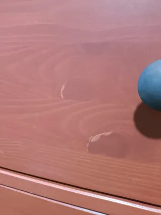 Cómoda Hemnes Ikea 8 cajones rojiza