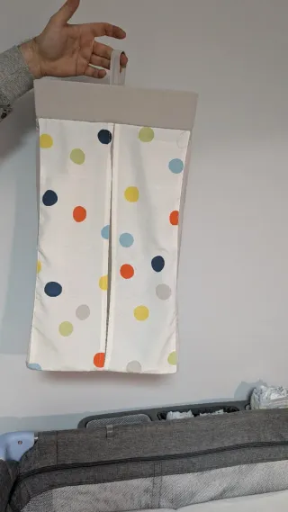 Porta pañales Ikea lunares