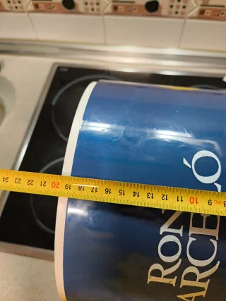 Cubitera Ron Barceló Azul y Blanca