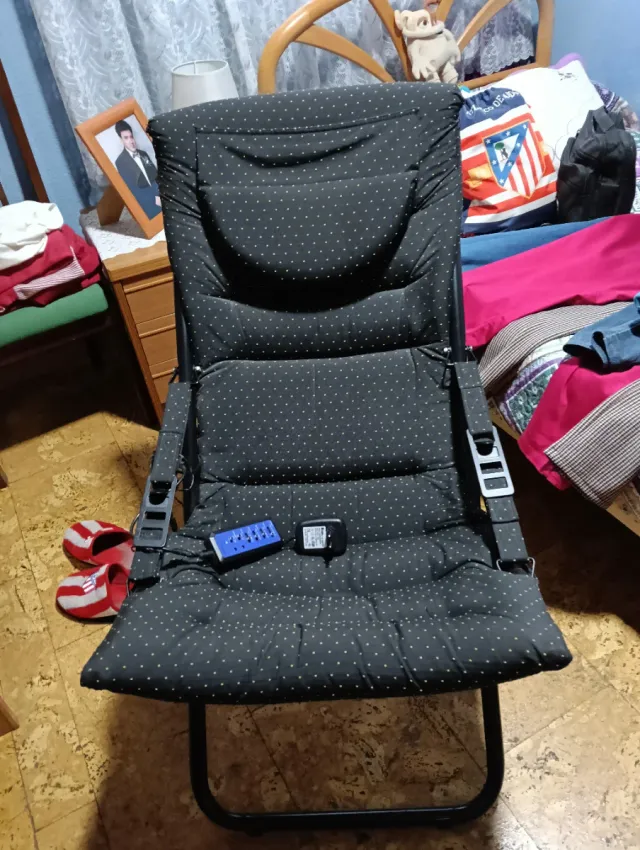Sillón masaje y calor