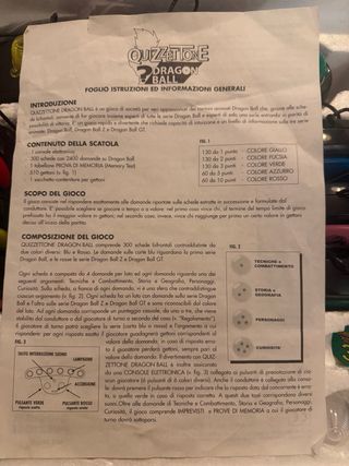 Quizzettone Dragon Ball Gioco Quiz Elettronico