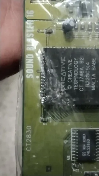 Creative Sound Blaster 16 Tarjeta Sonido