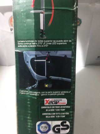 PARKSIDE 20V Lámpara LED Recargable foco cargador