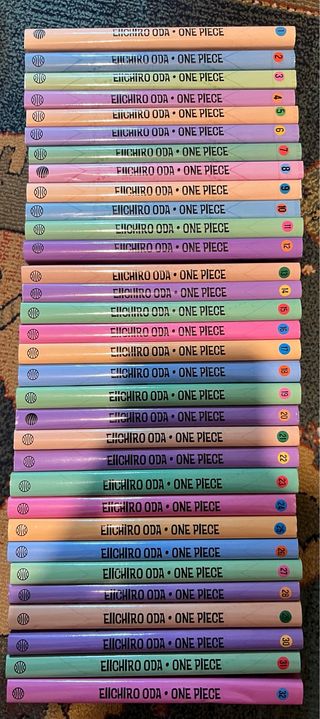 Pack indivisible de mangas One Piece tomos 16-32.