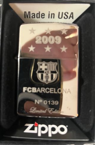 Zippo FC Barcelona 2009 Edición Limitada