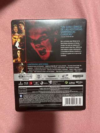 JÓVENES OCULTOS The Lost Boys Steelbook 4K UHD