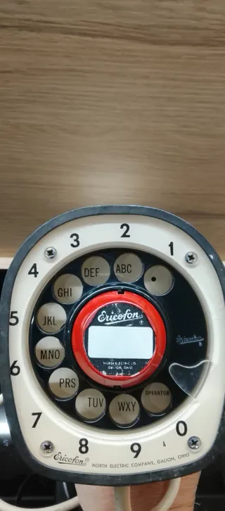 Ericofon Cobra Teléfono Blanco