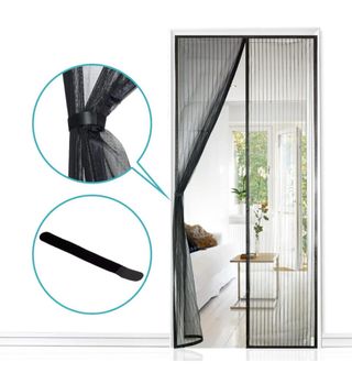 Mosquitera magnética para puerta