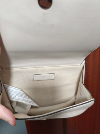 Bolso MNG Beige con Aro Dorado