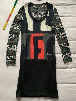 Abito Desigual Multicolor Slim