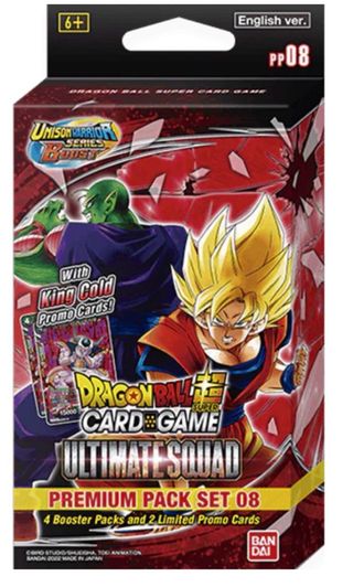 Dragon Ball Ultimate Squad Premium Pack Set 08