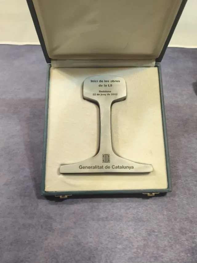 Detalle Metro Badalona L9 Generalitat Catalunya