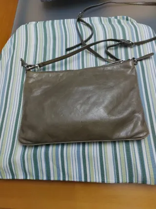 Bolso Bimba y Lola Gris Piel