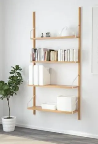 Estantería decorativa de madera Ikea