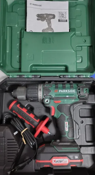 Taladro percutor Parkside X20V