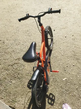 Bicicleta infantil B'Twin naranja