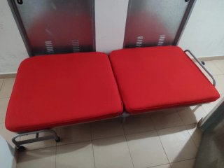 Cama Plegable Roja