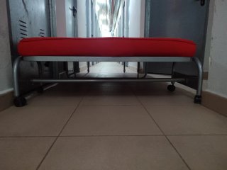 Cama Plegable Roja