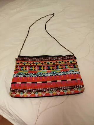 Bolso de mano o colgar multicolor