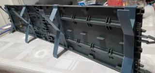 Puente Scalextric Pista Gris Punta de Flecha 3D