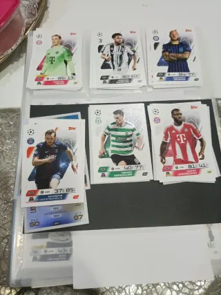 Lote cromos Match Attax