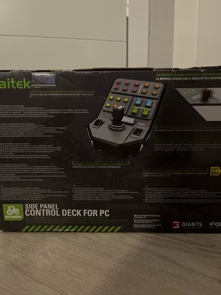 Panel de Control logitech g Saitek para PC