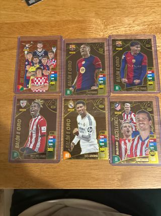 Colección cromos Balón de Oro 24/25