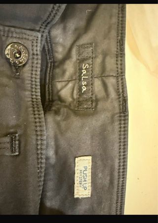 Pantalones Salsa Talla 36 Negros