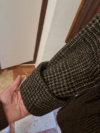 Abrigo cruzado pata de gallo