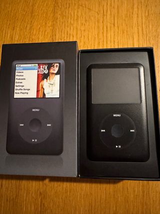 iPod Classic 160 GB Negro con algunos extras