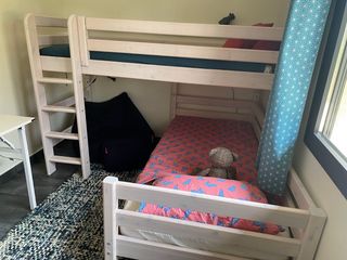 Litera madera blanca multiposicional