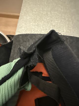 Mochila Portabebés Neobulle Naranja y Verde