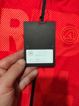 Maillot Ciclista Atika Talla XS Rojo