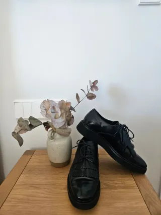 Zapatos blucher Massimo Dutti para mujer, talla 37