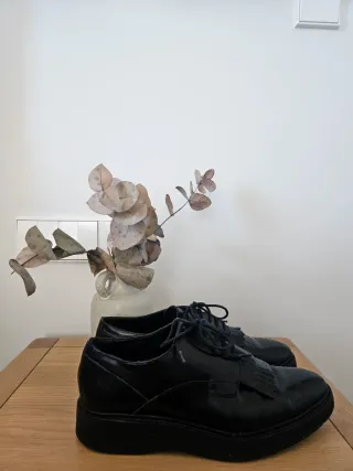 Zapatos blucher Massimo Dutti para mujer, talla 37