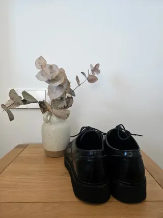 Zapatos blucher Massimo Dutti para mujer, talla 37