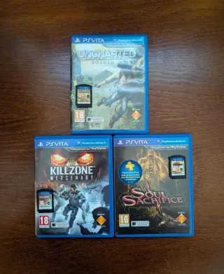 PSVITA OLED PCH 1004 + 3 juegos