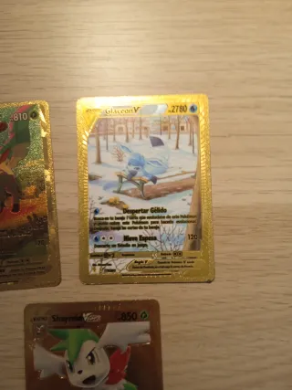 Pack Cartas Pokémon Colección Oro