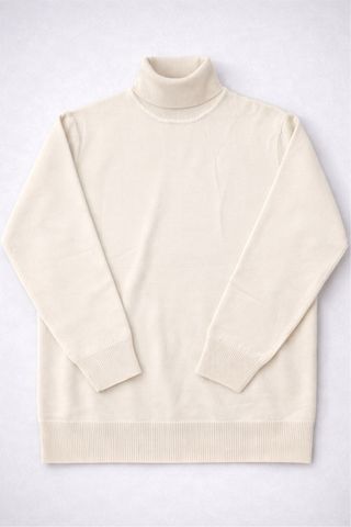 Jersey cuello alto beige - Nuevo Tall L