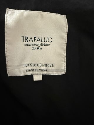 Chaleco Zara Piel Sintética Marrón