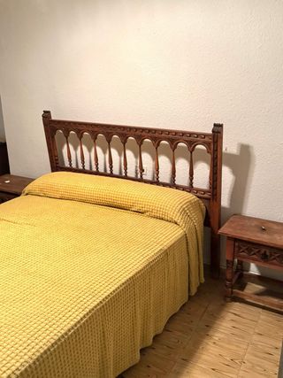 Lote +15 Camas + Cabeceros Madera URGE VENTA!!