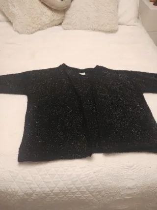 Chaqueta de punto brillante fiesta