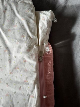 Saco capazo rosa con estampado floral,uzturre