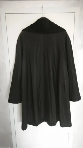 Soprabito Vintage Nero Lucido Made in Italy