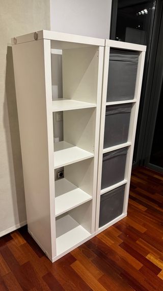 Estanterías KALLAX Ikea Blancas